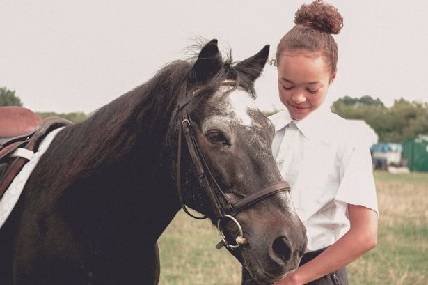 Sport Relief helps youngsters to learn how to ride horses in Yardley Wood bit.ly/1JxxuQr
