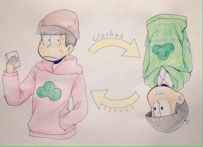 サイバー松のtwitterイラスト検索結果 古い順