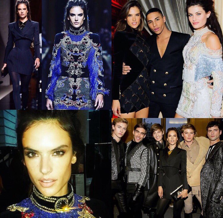 VSAngels101's tweet photo. Angel Ale's Balmain Adventure  @olivier_rousteing @balmainparis #balmainarmy #BALMAINFW16 #BALMAINFW16 👠 https://t.co/8WMgYJQDw8