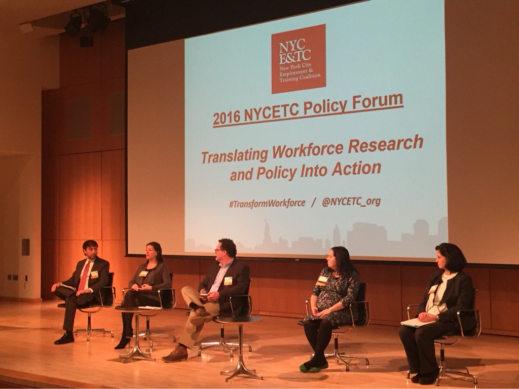 NYCETC_org's tweet image. #TransformWorkforce #wkdev #Perspectives @NYCOpportunity @Seedco_org @KatyGaulStigge @JobsFirstNYC &amp;amp;NYCT&apos;s Pat Jenny
