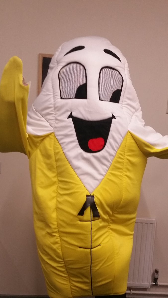 AsdaBlyth's tweet photo. Me and my Banana man promoting Change 4 Life in our Foyer! Have you got the app yet? @Change4Life https://t.co/1GoNNAvXam