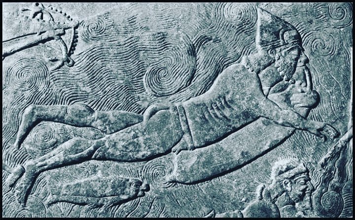 ScubaTurtleTurk's tweet photo. Assyrian military #scuba and #diving mask,  about 700 b.c. #scubahistory https://t.co/z2Obi2j1G1