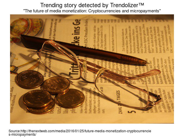 Bitcoinolizer's tweet image. The future of #mediamonetization: Cryptocurrencies and micropayments bitcoin.trendolizer.com/2016/01/the-fu…