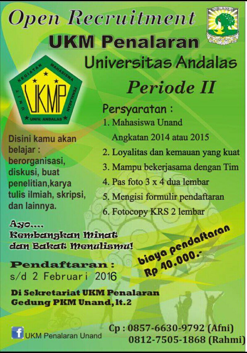 Kembangkan kemampuanmu disini guys :D