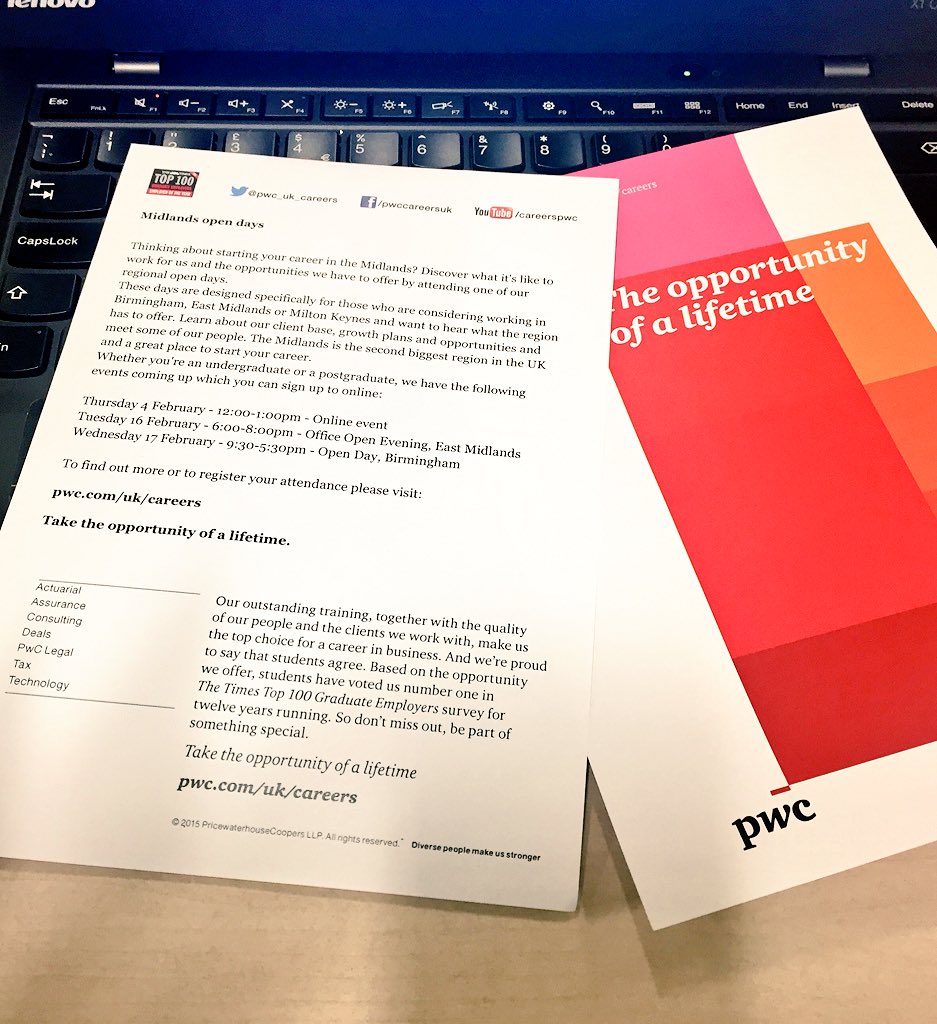 serena_tulloch's tweet image. Fliers have arrived for our #springcampaign  - looking forward to campus #pwcfreecoffee #careersinmidlands