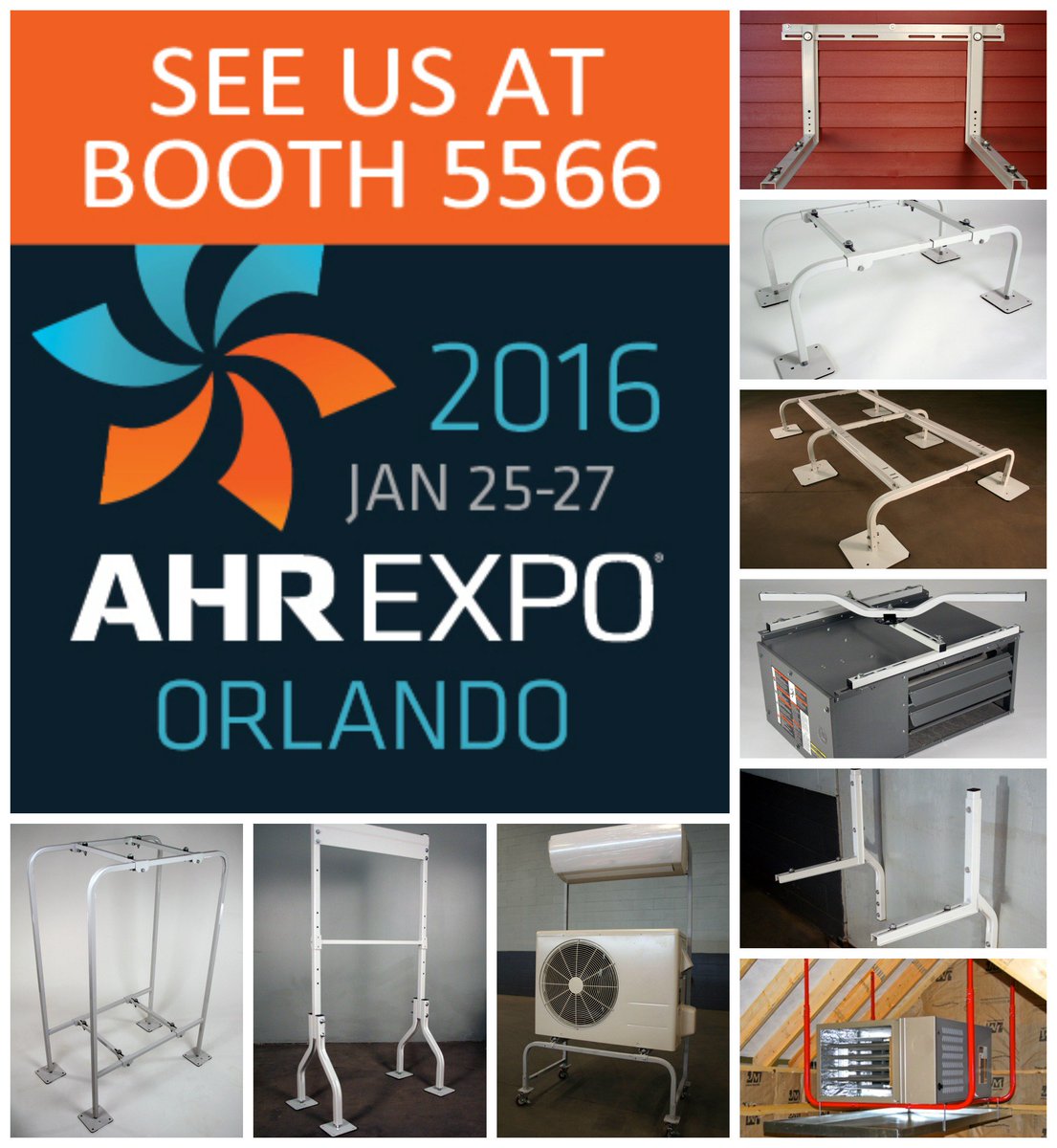 Day 1 of the <a href="/ahrexpo/">AHR Expo</a>! Come chat with us at booth 5566!