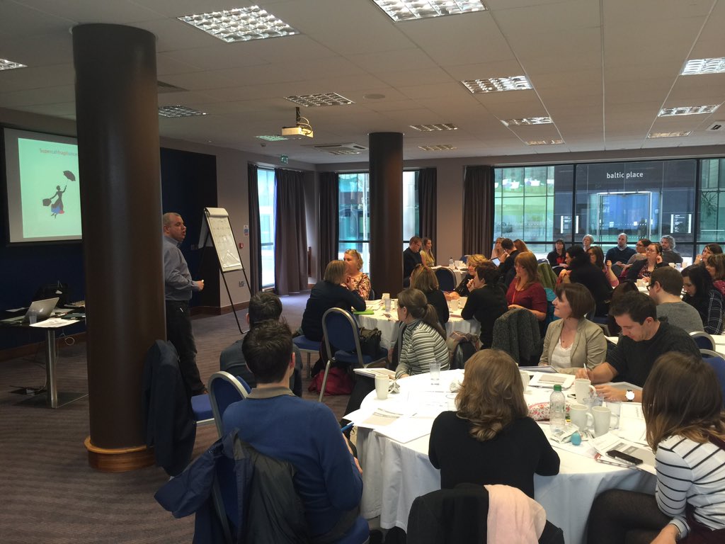 ICT_MrP's tweet image. @ReadingExplorer discussing spelling through Mary Poppins! #popcornCPD