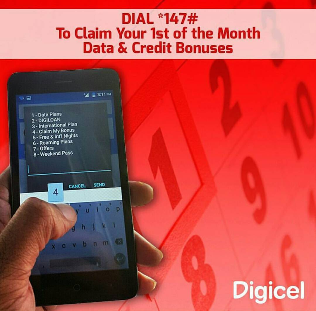 DIGICELJamaica's tweet photo. #DigiUpdate: We have upgraded our Interactive Service Menu - *147#. https://t.co/JkUWgdffU7