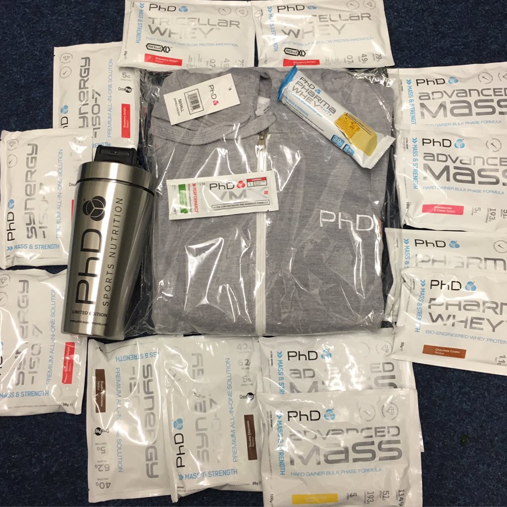 Nice little <a href="/PhDNutritionUK/">PhD Nutrition</a> #Giveaway ! To enter Follow &amp; RT