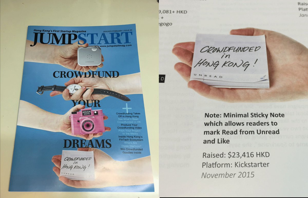 Woohoo! Our product Re:Note has been featured in the latest Jumpstart Magazine! 
Get your own pack now at our web !