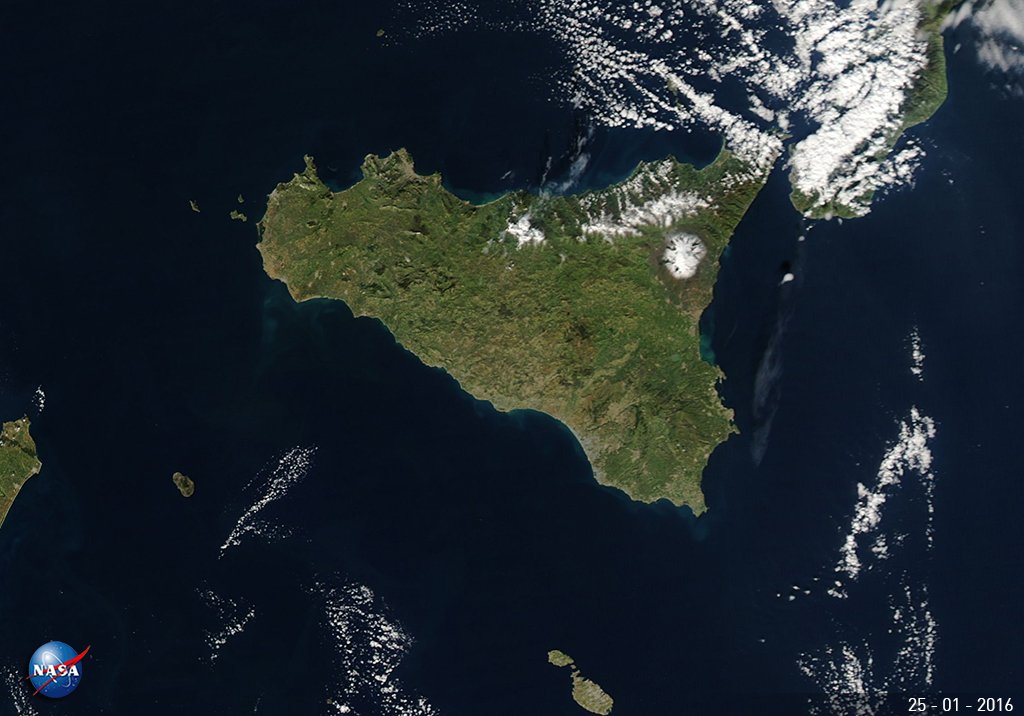 Sardegna Dal Satellite In Tempo Reale