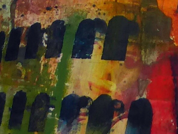 tomlinson_wayne's tweet photo. Latest Italian mixed media acrylic. 24x32" Commision. https://t.co/yATo0KcYCD