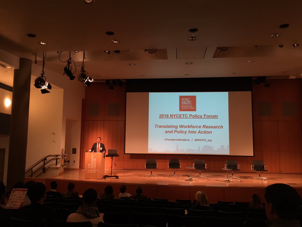 ARubinSchneider's tweet image. 2016 NYCETC Policy Forum with @TheHOPEProgram @ssbx #TransformWorkforce @NYCETC_org