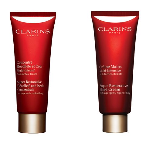 QualitySpa's tweet image. Nuevo lanzamiento de @ClarinsNews Multi-Intensive Crème Mains &amp;amp; Concentré Décolleté et Cou. Una segunda juventud.
