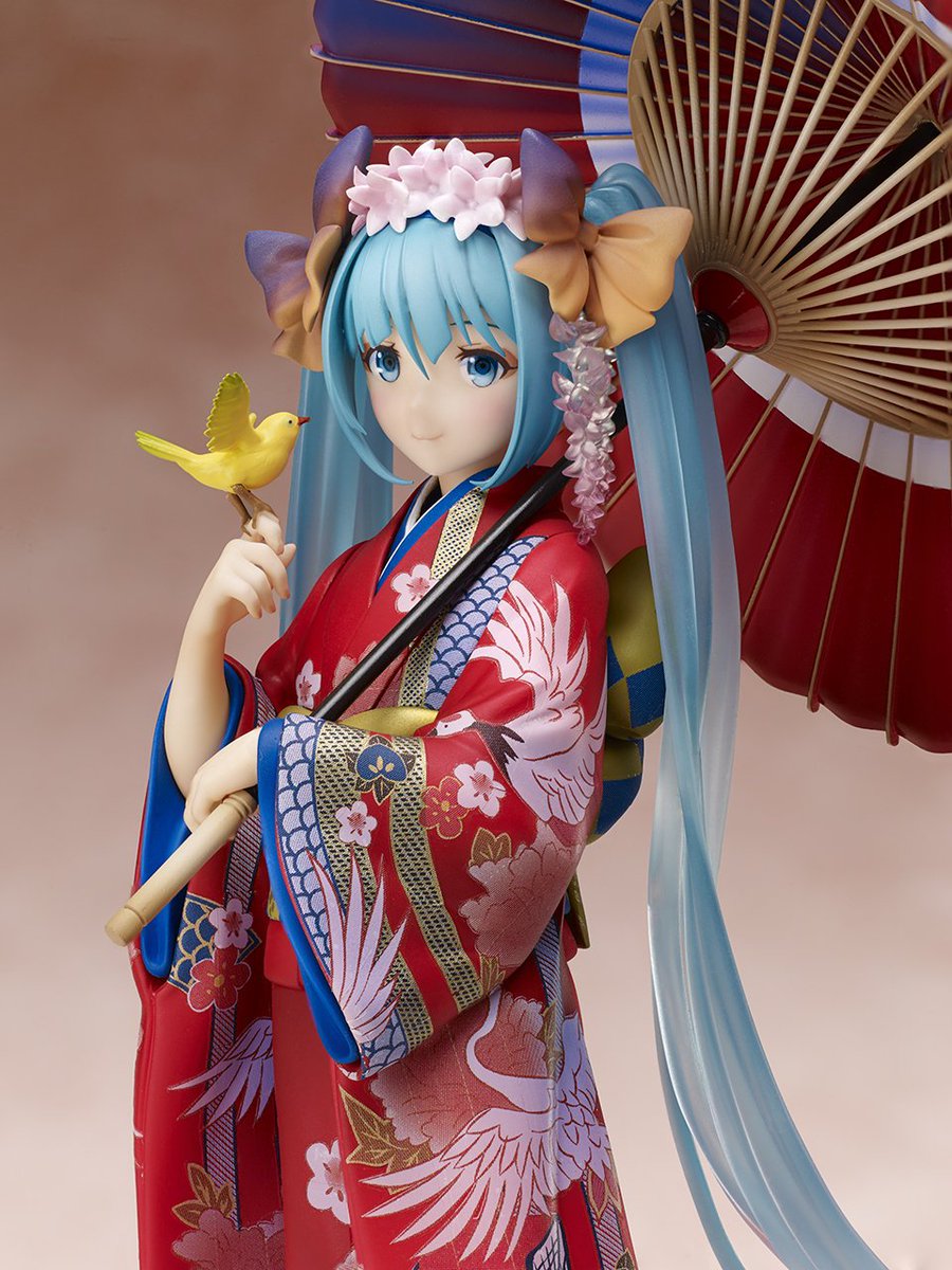 初音ミク～花色衣～フィギュアの彩色画像が公開されました！受注は2月1