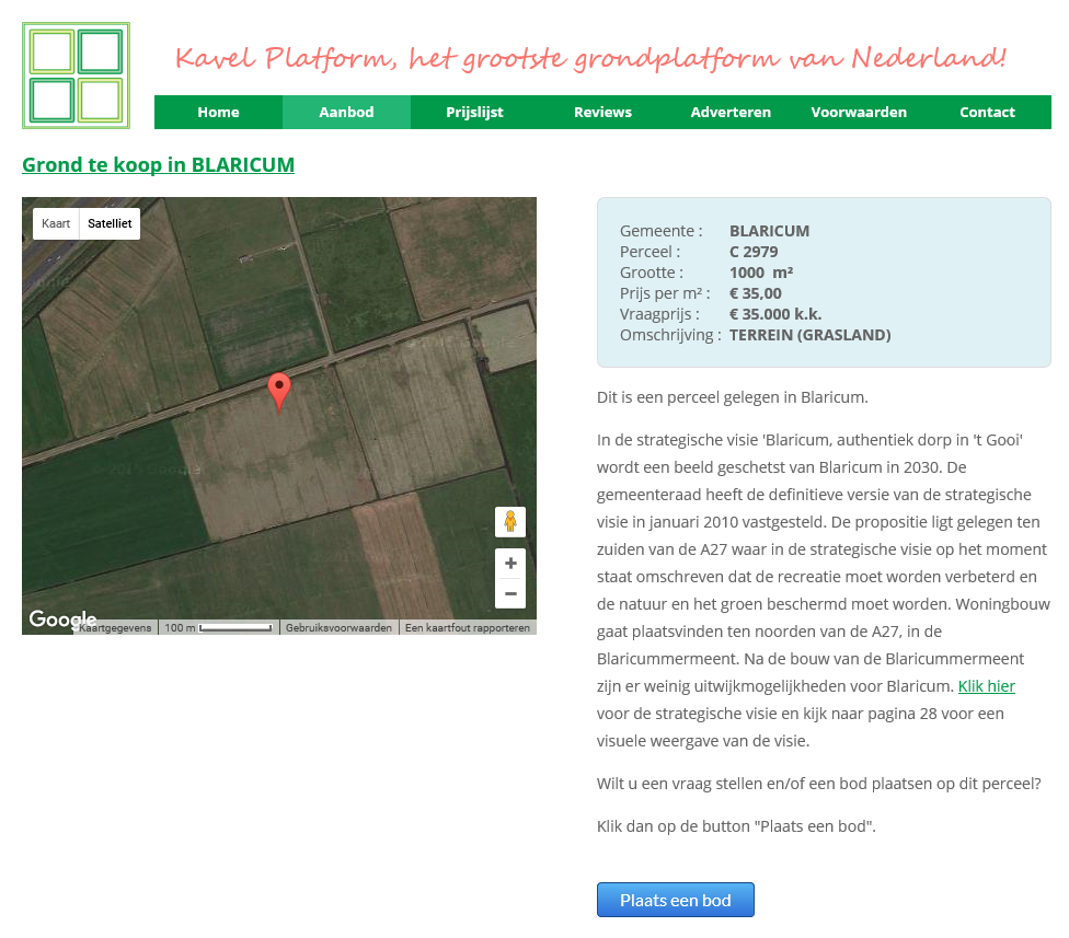 Kavelplatform's tweet photo. Klik op deze #link: https://t.co/SemSBpTe9C plaats een #bod en maak #kans op deze #kavel! https://t.co/FGvqvzkDo6