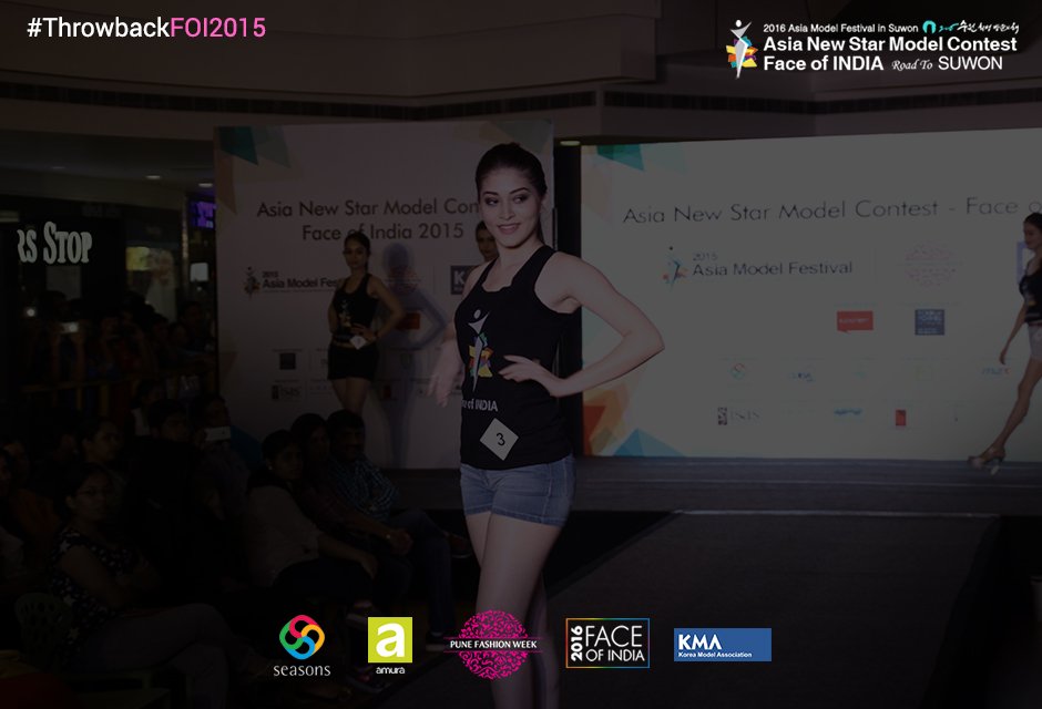 faceofindia15's tweet photo. #Throwback to #FOI2015 ! The first year of FOI was a whirlwind of excitement amongst participants. #Pune #Fashion https://t.co/xnX8VYqcyJ