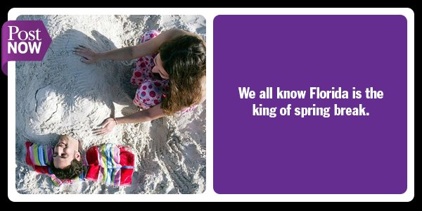 PBPostNOW's tweet image. Which #SoFla city was named the best for #SpringBreak? And why WASN'T it a PBC city?! pbpo.st/1S6JHPg