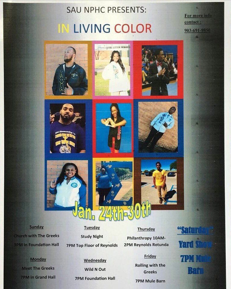 LambdaMuChapter's tweet image. We have events going on all week,&amp;amp; would love to see you there!
 #SAU-NPHC #GoGreek