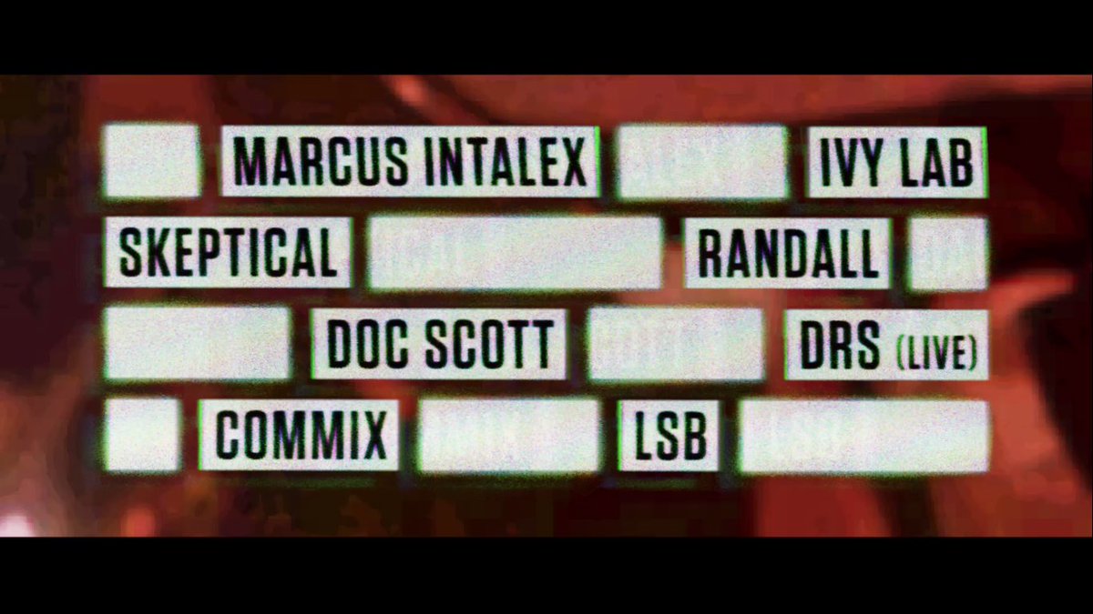 OutlookFestival's tweet image. Outlook'16 with @marcusintalex @IvyLab_ @Skepticaluk @Randallmac2 @docscott31 @MCDRS @g_Commix @LukeLSB! Excited!