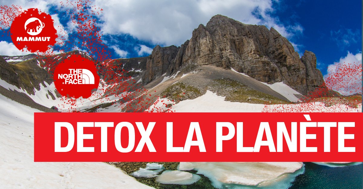 mmgagnon's tweet photo. Saviez vous que @northface @Arcteryx @mammut utilisent des produits toxiques? Dites NON >> https://t.co/2M2UxJVKqb https://t.co/49W0nacCGl