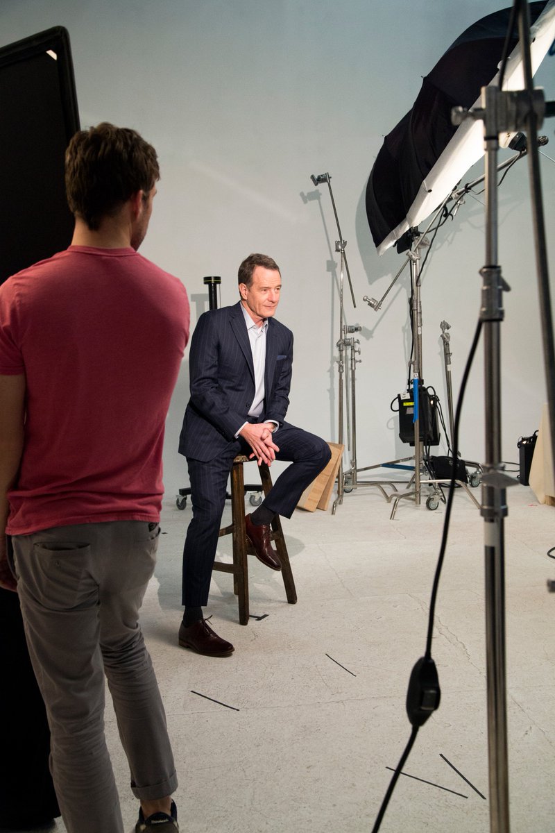 #MCM = the handsome #Oscar nom <a href="/BryanCranston/">Bryan Cranston</a>! Pic by <a href="/centralsiberia/">priscilla</a> for our <a href="/Variety/">Variety</a> #ActorsOnActors partnership.