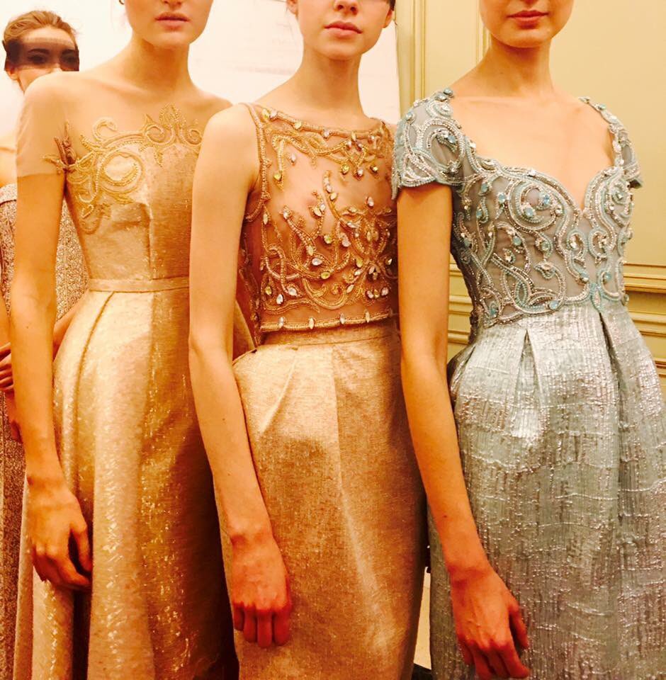 Beautiful Clothes <a href="/ramialalic/">Rami Al Ali</a> backstage at Paris Couture Week