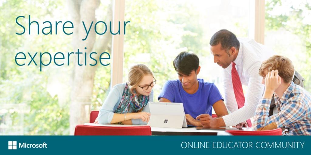 MicrosoftEDU's tweet image. Join thousands of educators &amp;amp; share your unique experience with the #MSFTEDU community: msft.it/6010BkcwI