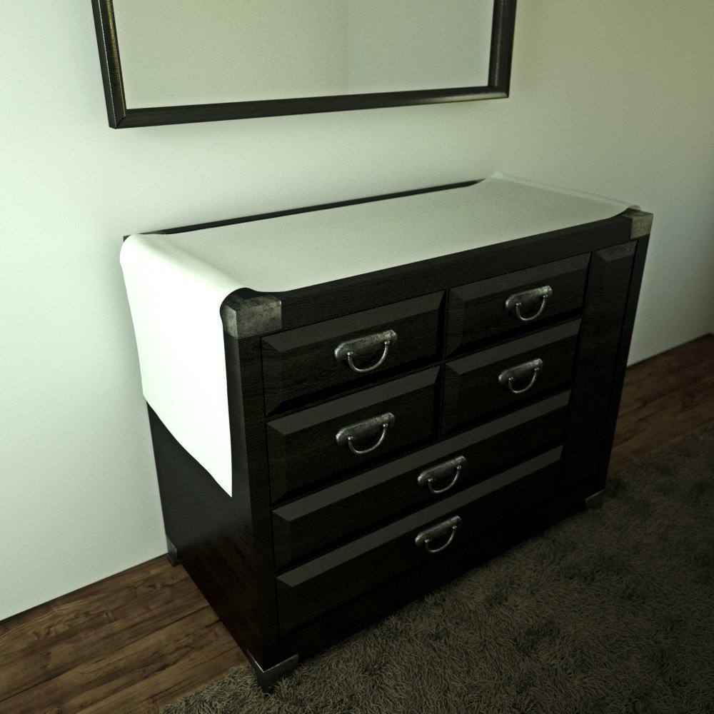 "Dresser" - 40 - #Daily #Cinema4D #Octane #Render