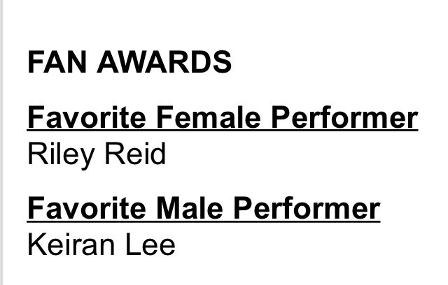 Fan votes! ? @KeiranLee @RileyReedx3 #AVNAwards2016 https://t.co/fzoGjKsgrj