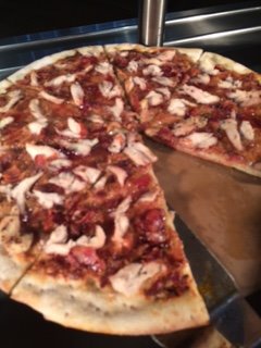 7700Parmer's tweet photo. PB&amp;J Pizza with Chicken &amp; Bacon - in the Cafe Today!
 Don't Be Afraid of the Unknown - It's Delicious! https://t.co/9nFRVJIbMs