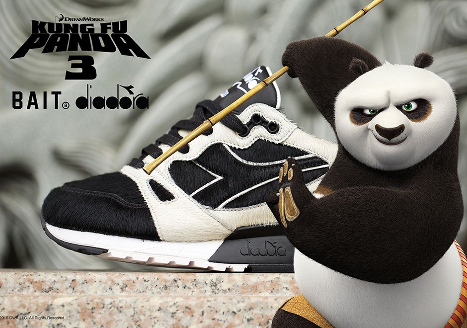 prototype Middeleeuws pint Sneaker News on Twitter: "Kung Fu Panda receives his own sneaker courtesy  of BAIT and Diadora https://t.co/nXuBt0megQ https://t.co/ugcYOMSGis" /  Twitter