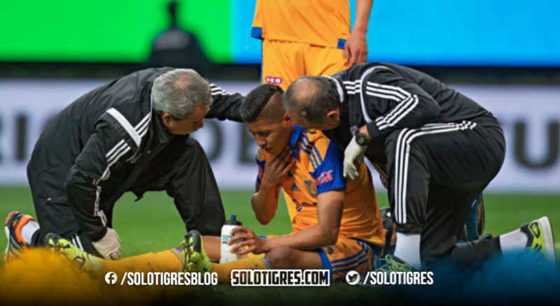 solotigres's tweet photo. ¡ @hugoac_4 lesionado ! #FuerzaHugo https://t.co/ThQAHGsFKV https://t.co/8GAJFoUmOe