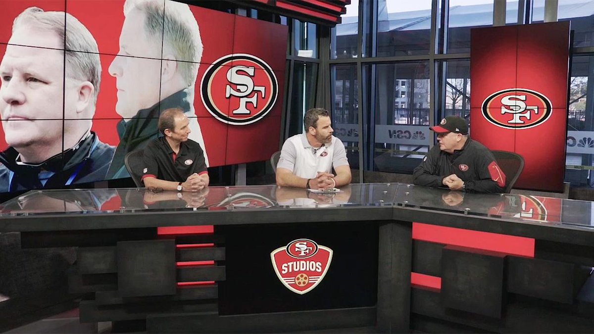 ICYMI: #49ers coach Chip Kelly sat down with @tedjrobinson & @TimRyan99.  WATCH: 49rs.co/Y9bB4C https://t.co/c2J0XT1ZKi