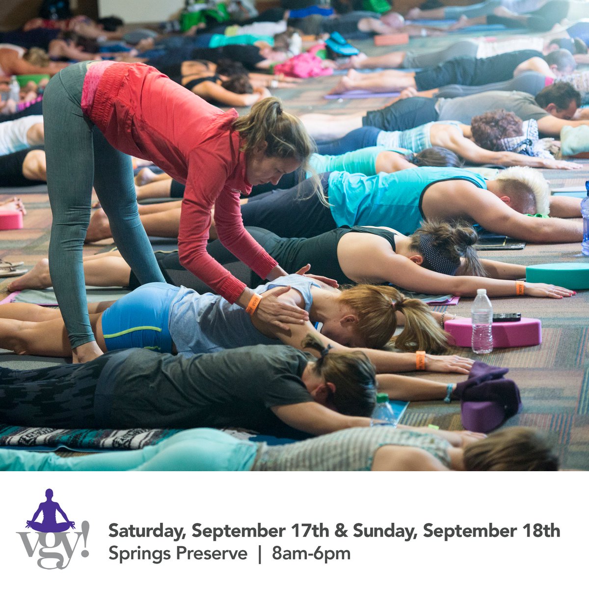 Are you ready to get your yoga on <a href="/SpringsPreserve/">Springs Preserve</a>? Join us Sept 17-18 #VGYF #yogafestival #desertyoga #lasvegasyoga