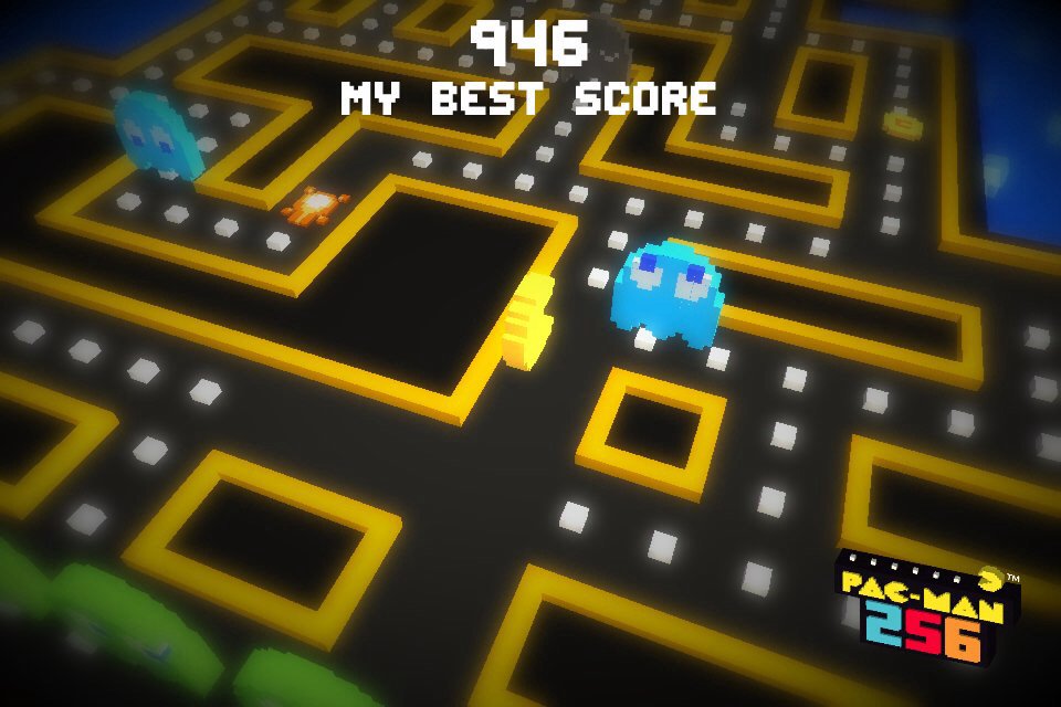 WrLevi's tweet image. 946! My new best score on #PACMAN256 pac-man256.com