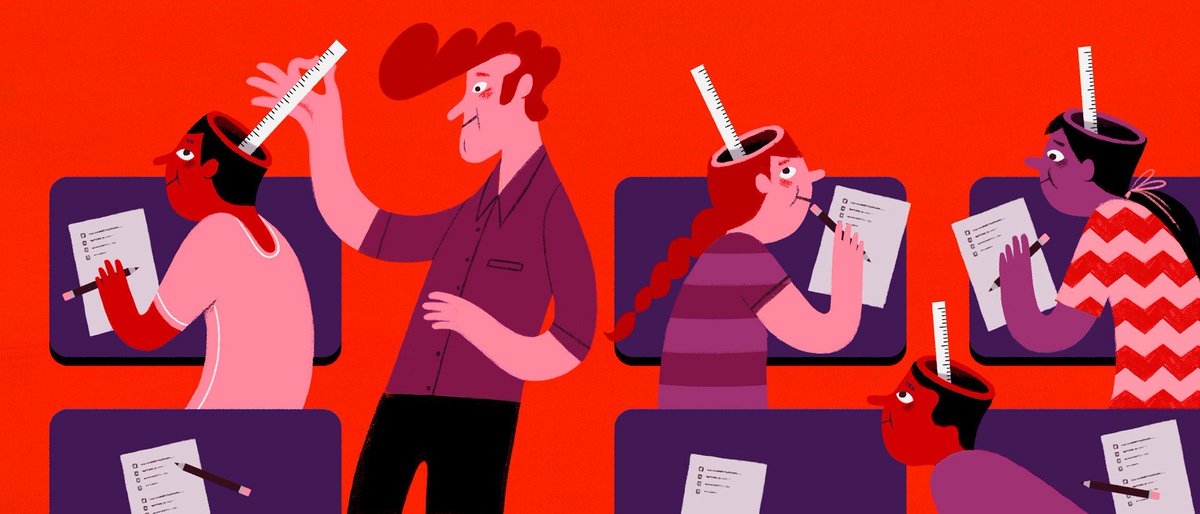 Waarom maatwerk in het onderwijs altijd tot meetwerk leidt decorrespondent.nl/3926/Waarom-ma…