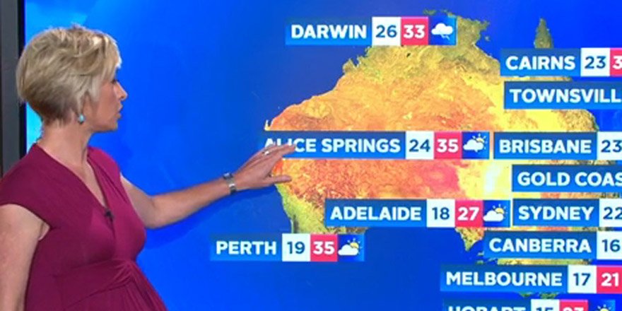 people's tweet image. Australian broadcaster shamed for her 'repulsive' pregnant body peoplem.ag/yziBS9f