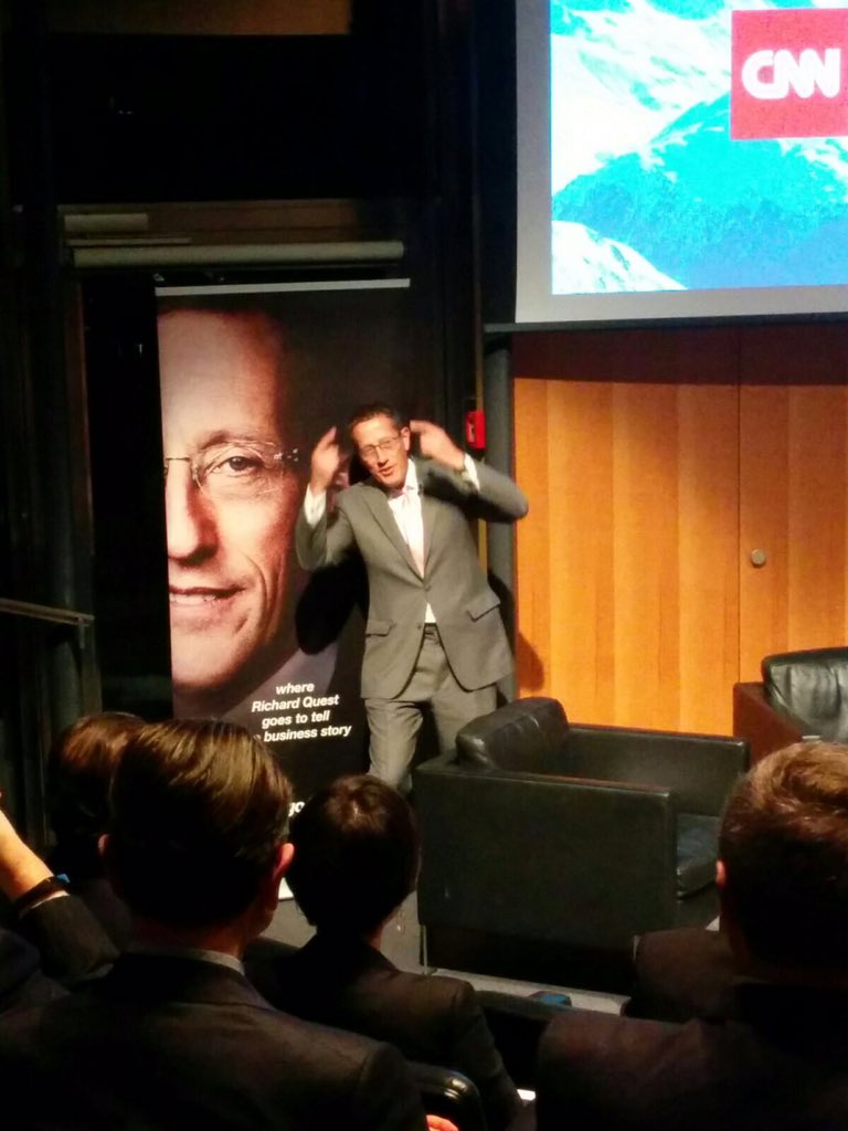 sixgroup's tweet photo. #CNNDavos started with an introduction by Richard Quest https://t.co/V9boLhQdIJ