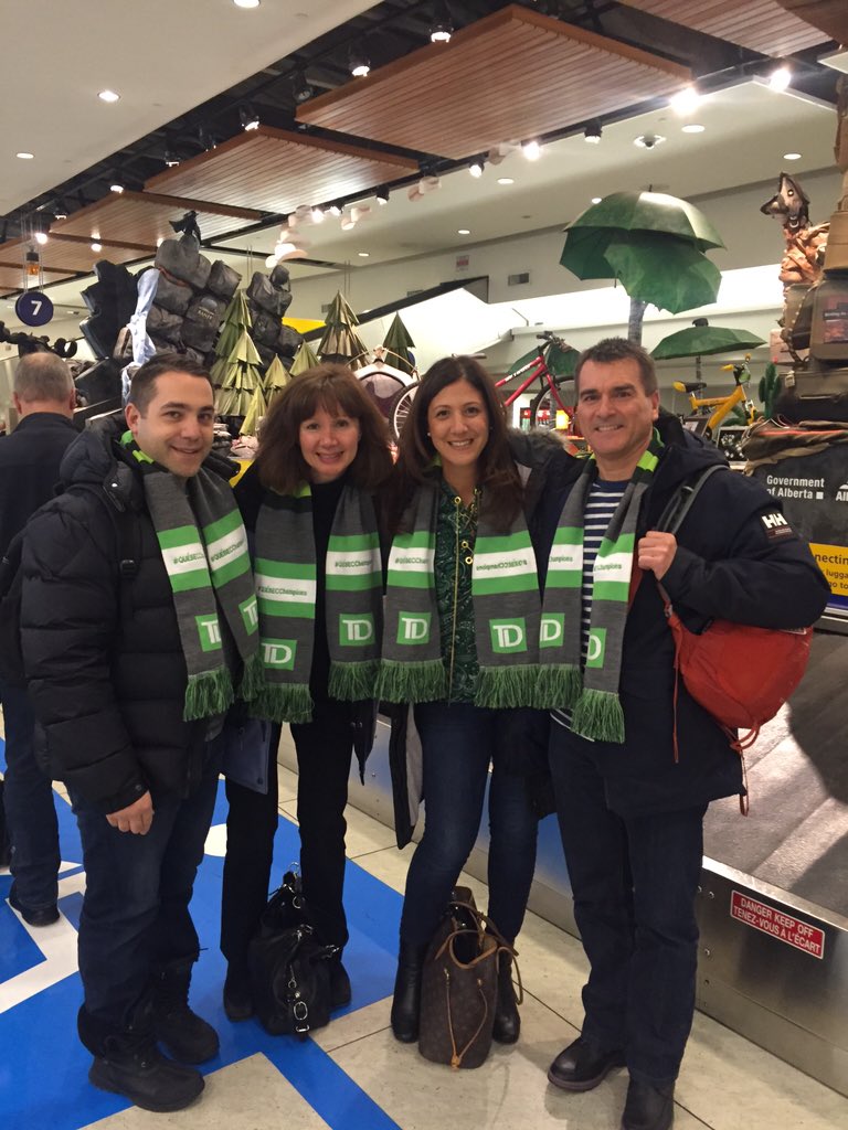 #Quebec #TDChampions @DenisDrolet_TD <a href="/elenarizzuto_TD/">Elena Rizzuto_TD</a>