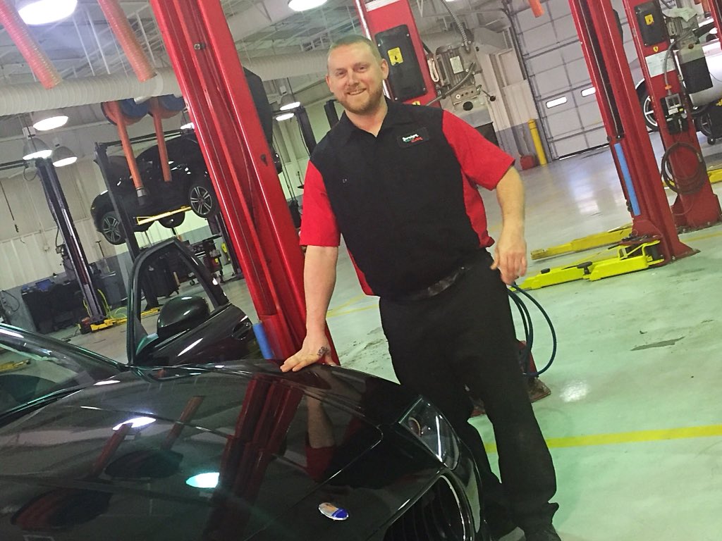 He's been a tech at 24 Hours of La Mans 4x. He's our #employeeoftheweek. He's Josh Miller. #myFCI