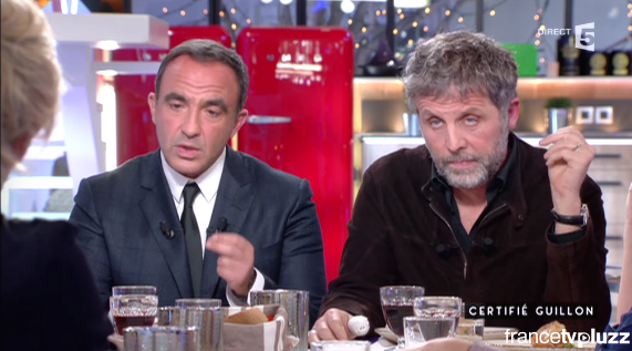 cavousf5's tweet photo. Humour post-attentat "C'est pas une histoire de carte, c'est une histoire de légitimité de l’artiste" @nikosaliagas https://t.co/aQY9nsUU76