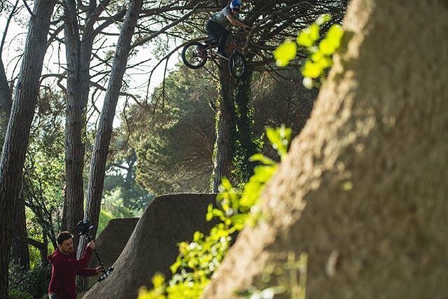 @sirlayos getting sideways at the @llorettrails! 📷 <a href="/rubenvigil/">Ruben Vigil</a> 
#bmx #flybikes #bike #styl… ift.tt/1PxN8Yl