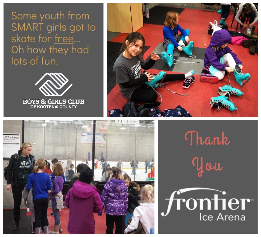 northidahobgc's tweet image. The SMART Girls group got to use the rink for Free. Thank you @FrontierIceAren! Pics here... ow.ly/XvP2Y