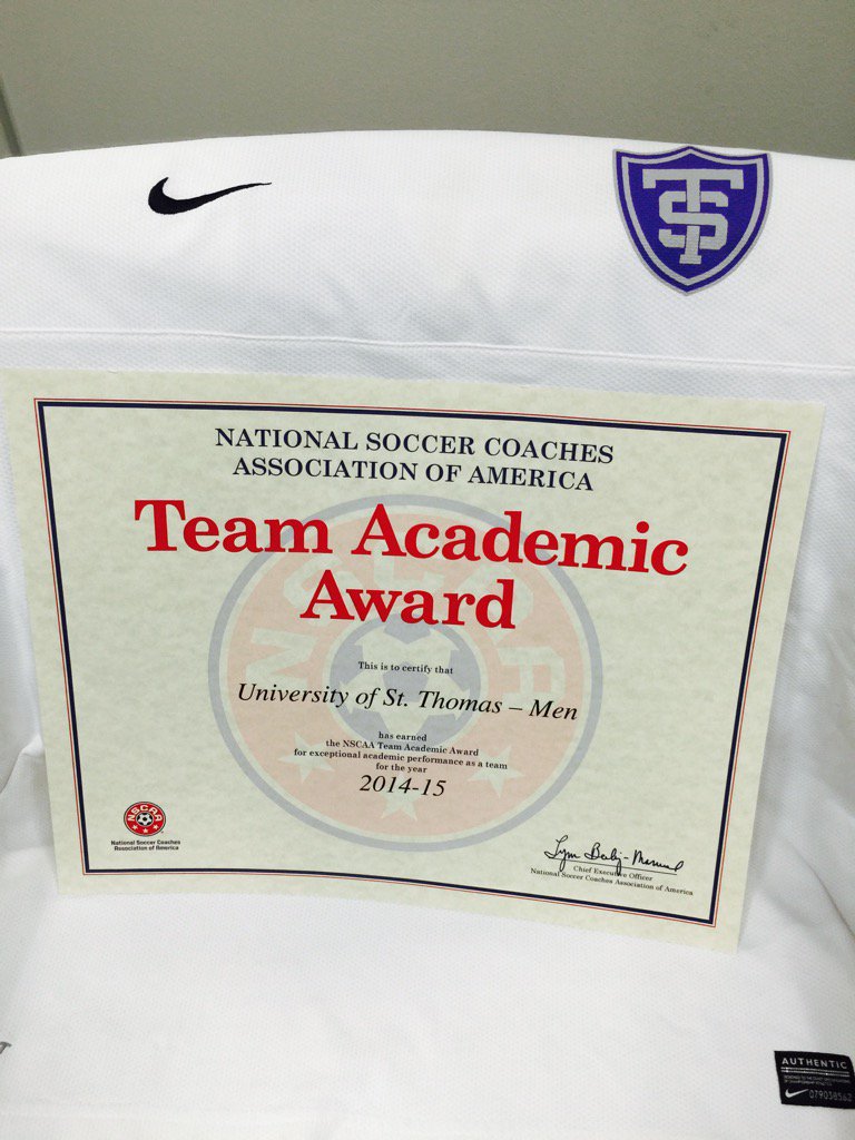 A great award and well deserved #Pride #studentathlete