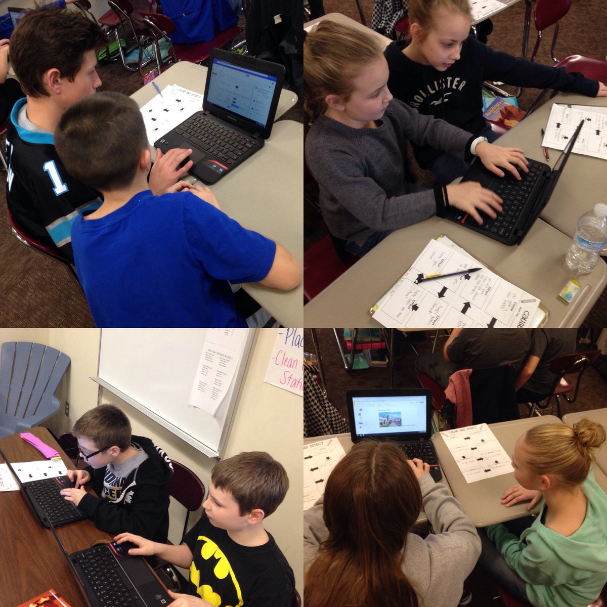 Mrs_Blasdel's tweet photo. When You Give a Kid a Chromebook........
#CauseAndEffectCommercials #LearningAndCreating #Proud2beMIS https://t.co/bQHzqe8G0u