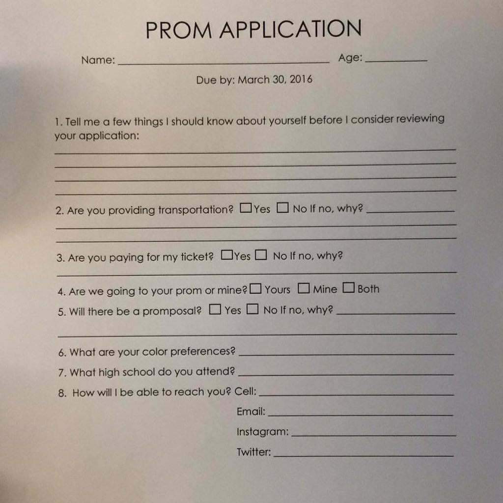 YvngTrey's tweet photo. If anyone needs one💯😎 #PromApplication #Prom2K16 https://t.co/5AzyjnMs11