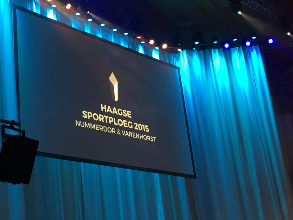 De prijs voor sportploeg 2015 gaat naar Richard Nummerdor en Christiaan Varenhorst! #Haagssportgala