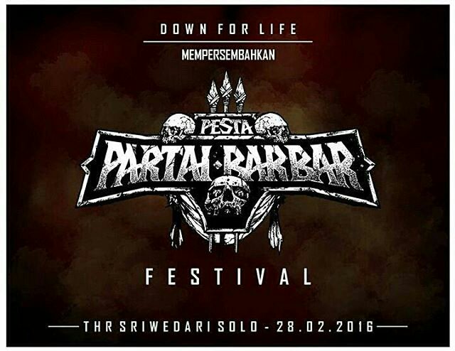 COMING SOON!!
<a href="/downforlifesolo/">Down For Life</a> present: Pesta Partai Barbar Festival | 28 Feb | THR Sriwedari | info: <a href="/belukarcult/">Obey Your Deadlord!</a>