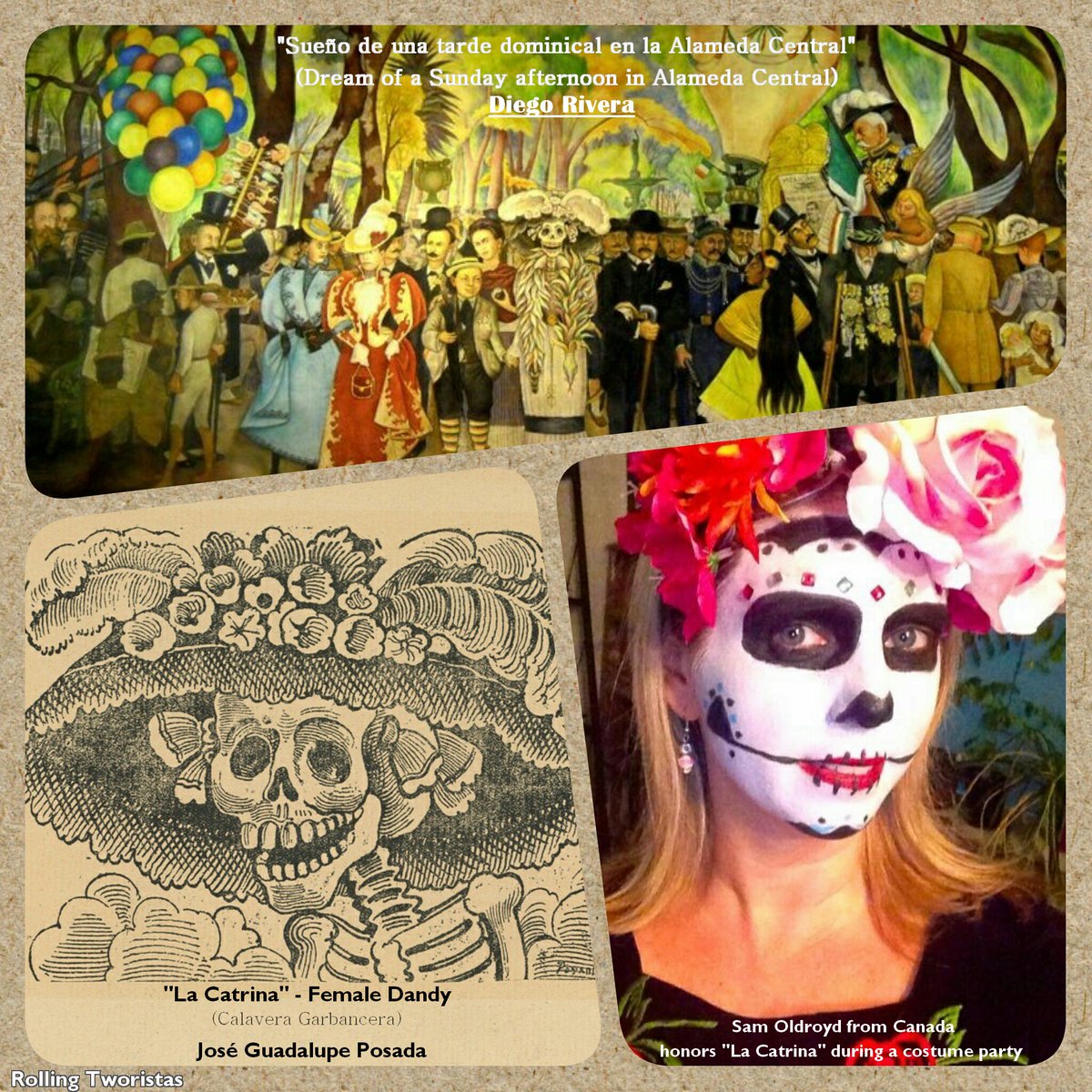 Rolling2ristas's tweet photo. .#Garbancera or #Catrina? Learn #LaCatrina history and her creator #JoséGuadalupePosada
https://t.co/DnljWJ3YFq https://t.co/03o54VEpbX